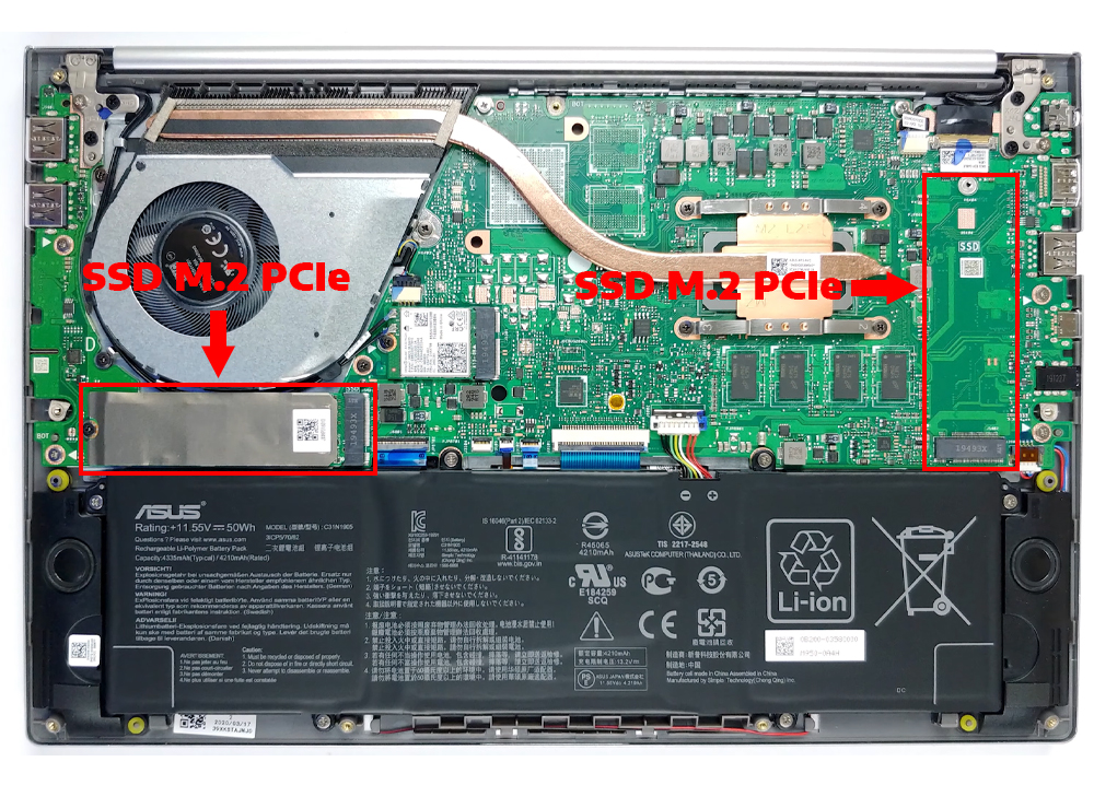 Nâng cấp Ram, SSD Laptop ASUS VivoBook S14 S433