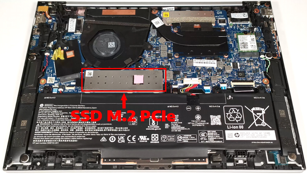 N&acirc;ng cấp Ram, SSD Laptop HP EliteBook 830 G11