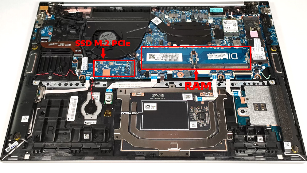 N&acirc;ng cấp Ram, SSD Laptop HP EliteBook 865 G10