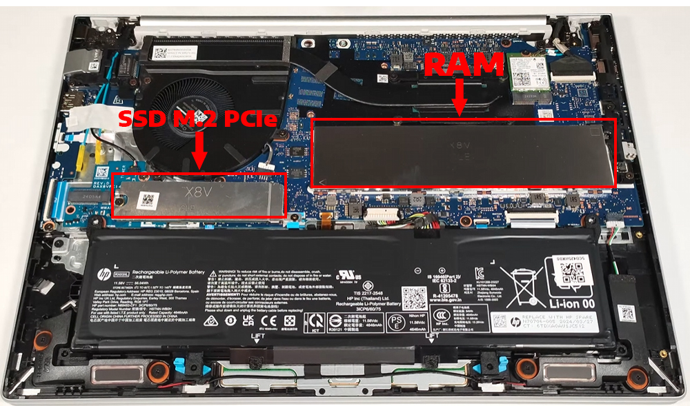 N&acirc;ng cấp Ram, SSD Laptop HP ProBook 440 G11
