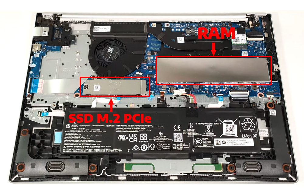 Nâng cấp Ram, SSD Laptop HP ProBook 460 G11