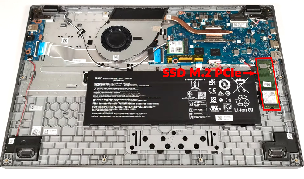 Nâng cấp Ram, SSD Laptop Acer Aspire 3 A317-55P