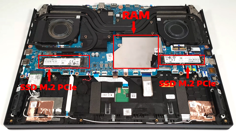 Nâng cấp Ram, SSD Laptop Acer Predator Helios Neo 16 PHN16-72