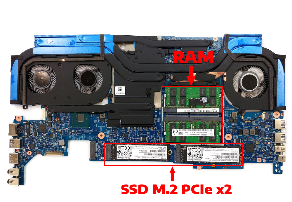 N&acirc;ng cấp Ram, SSD Laptop Acer Predator Triton 500 PT515-52