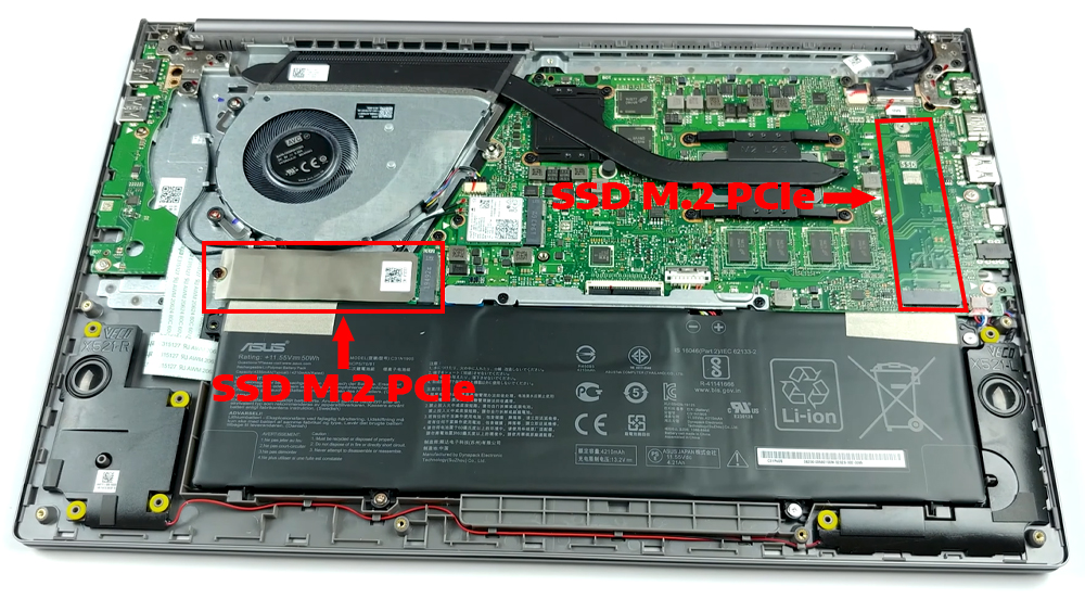 Nâng cấp Ram, SSD Laptop ASUS VivoBook S15 S533