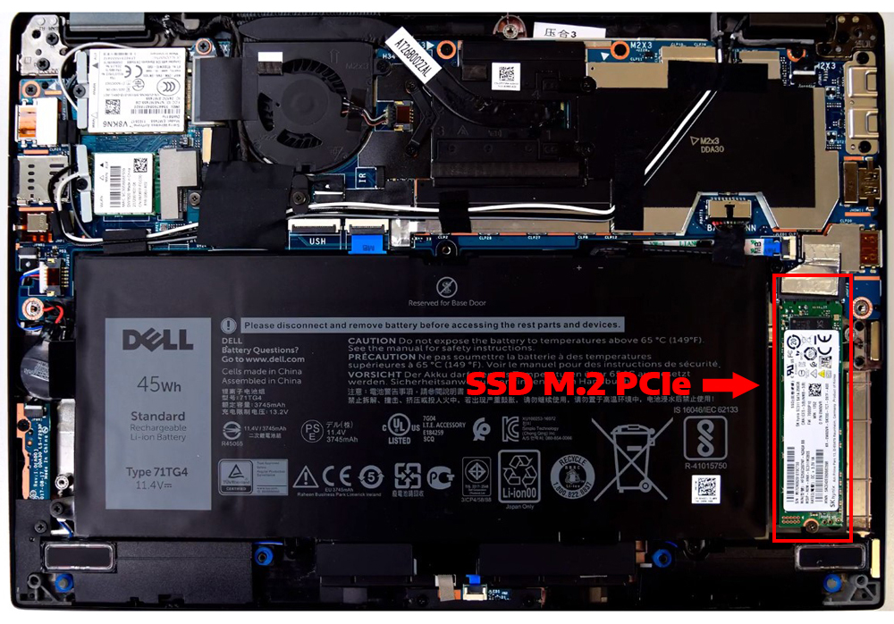 Nâng cấp Ram, SSD Laptop Dell Latitude 13 7390 2in1