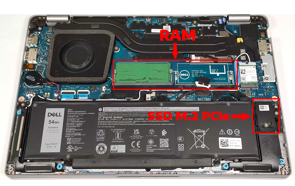 Nâng cấp Ram, SSD Laptop Dell Precision 14 3490