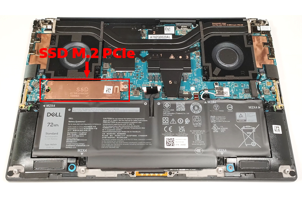 Nâng cấp Ram, SSD Laptop Dell Precision 5490