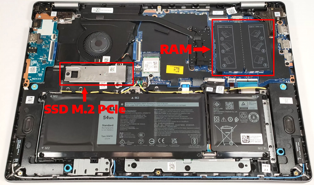 Nâng cấp Ram, SSD Laptop Dell Vostro 5640
