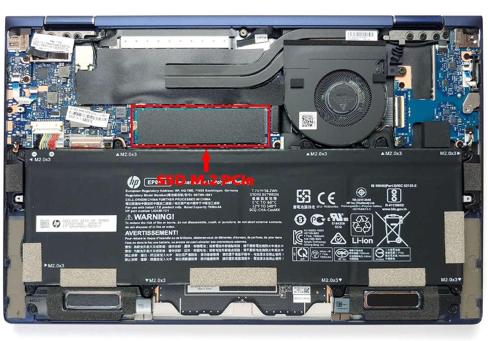 N&acirc;ng cấp Ram, SSD Laptop HP Elite Dragonfly G1