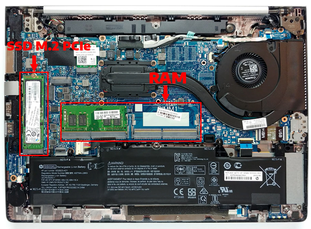 N&acirc;ng cấp Ram, SSD Laptop HP EliteBook 840 G6
