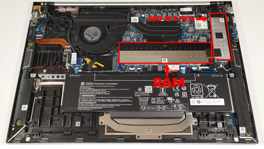 Nâng cấp Ram, SSD Laptop HP EliteBook 860 G11