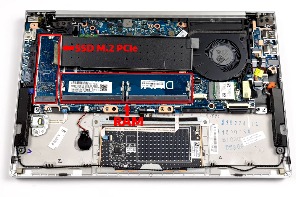 N&acirc;ng cấp Ram, SSD Laptop HP ProBook 635 Aero G8