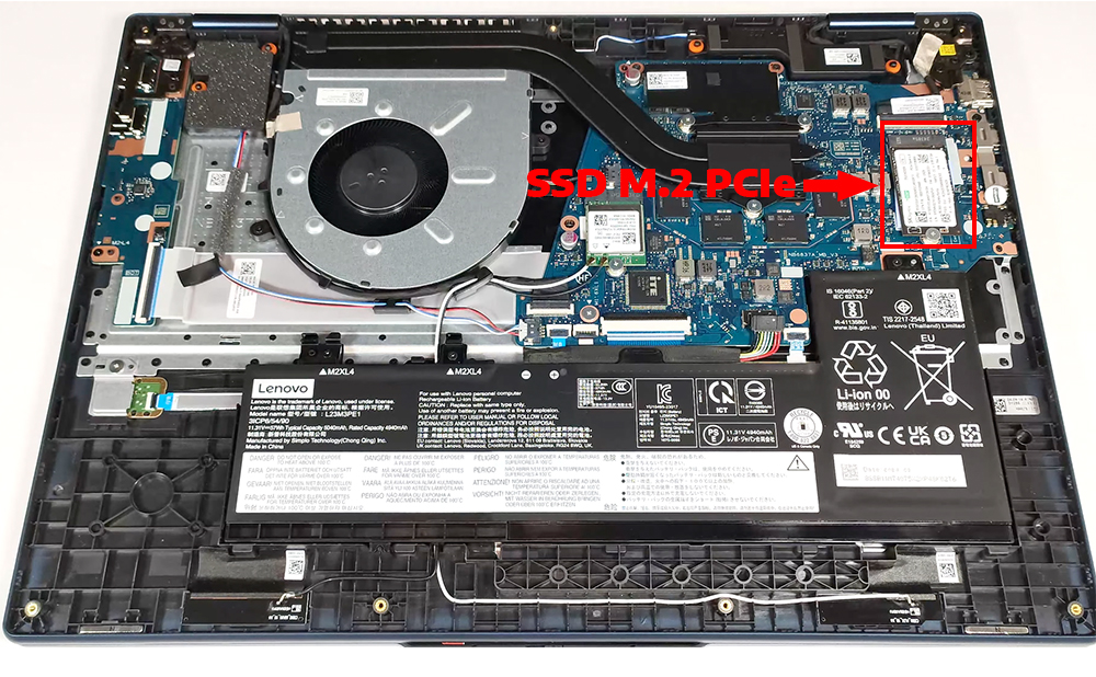 N&acirc;ng cấp Ram, SSD Laptop Lenovo IdeaPad 5 16inch 2in1 Gen 9 16AHP9