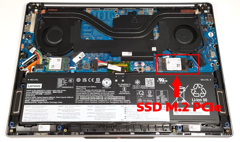 Nâng cấp Ram, SSD Laptop Lenovo IdeaPad Pro 5 14 Gen 9 14AHP9
