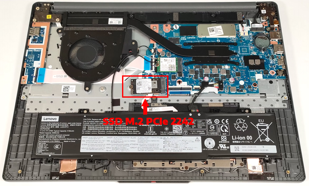 Nâng cấp Ram, SSD Laptop Lenovo IdeaPad Slim 3 16inch Gen 9
