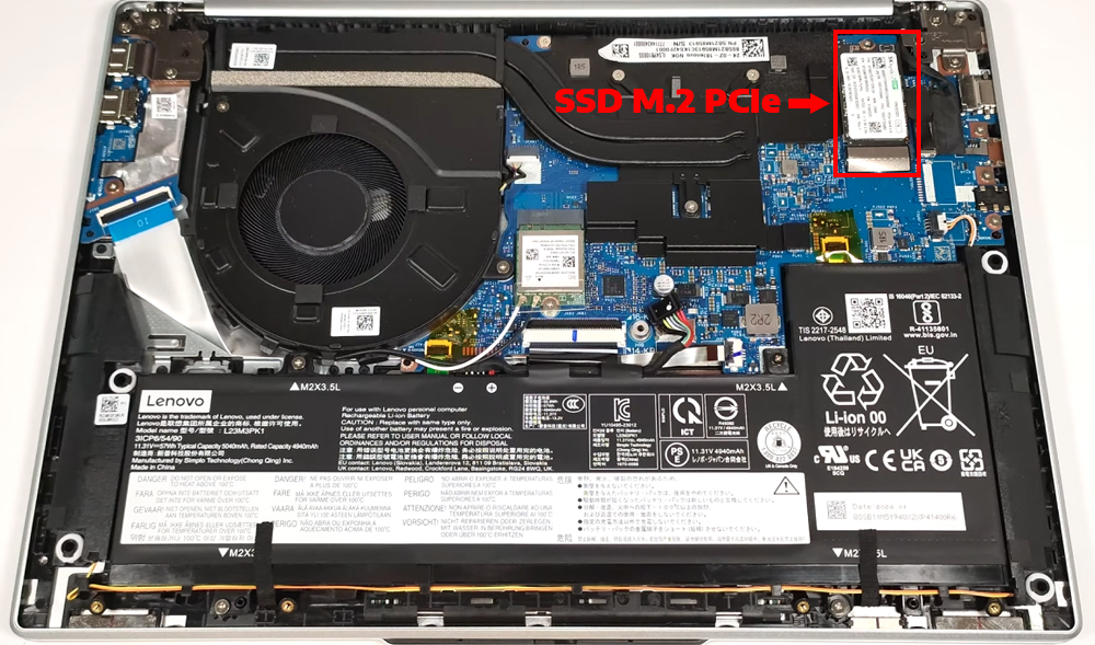 N&acirc;ng cấp Ram, SSD Laptop Lenovo IdeaPad Slim 5 Gen 9 14 inch AMD
