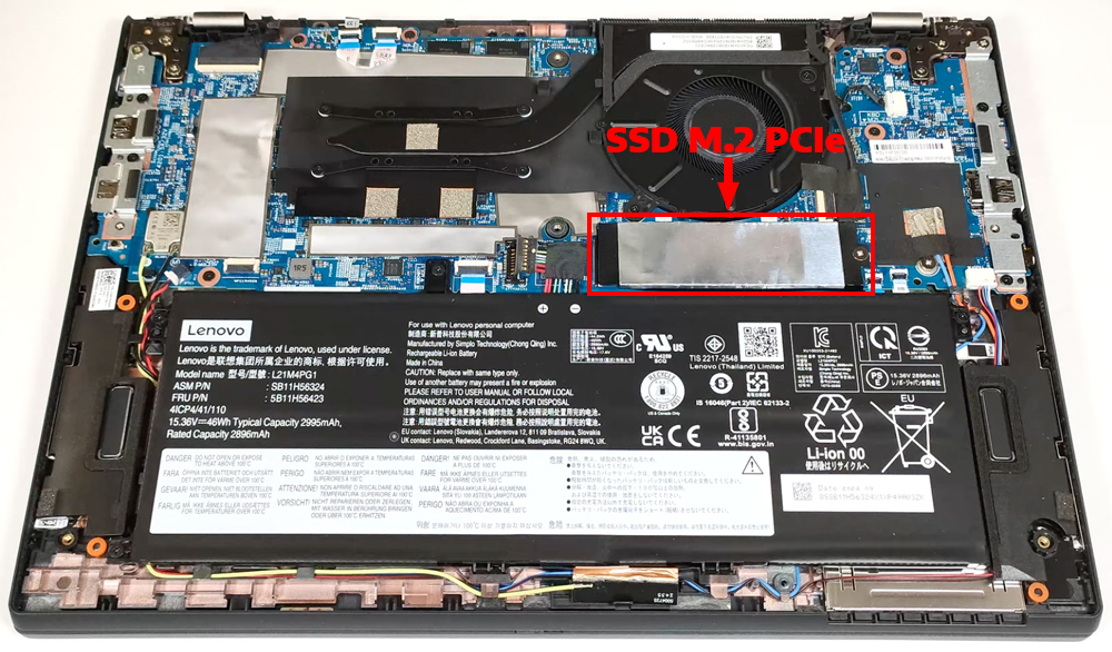 Nâng cấp Ram, SSD Laptop Lenovo ThinkPad L13 Gen 5