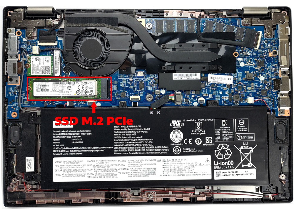 N&acirc;ng cấp Ram, SSD Laptop Lenovo ThinkPad L13 Gen 2