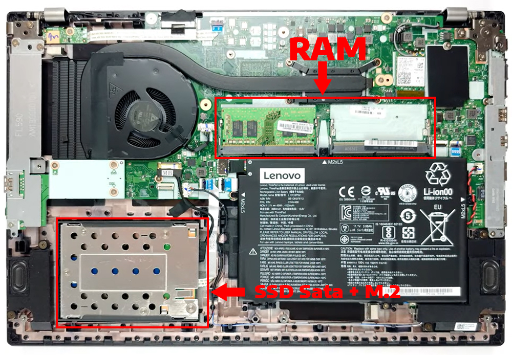 N&acirc;ng cấp Ram, SSD Laptop Lenovo ThinkPad L590