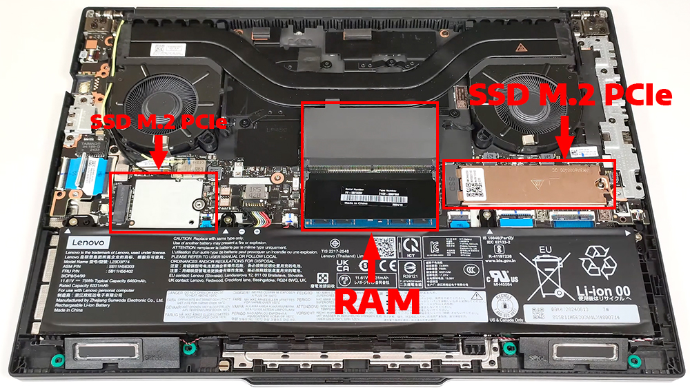 Nâng cấp Ram, SSD Laptop Lenovo ThinkPad P14s Gen 5