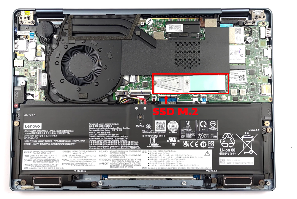 Nâng cấp Ram, SSD Laptop Lenovo Yoga 7 (14 inch, 2022)