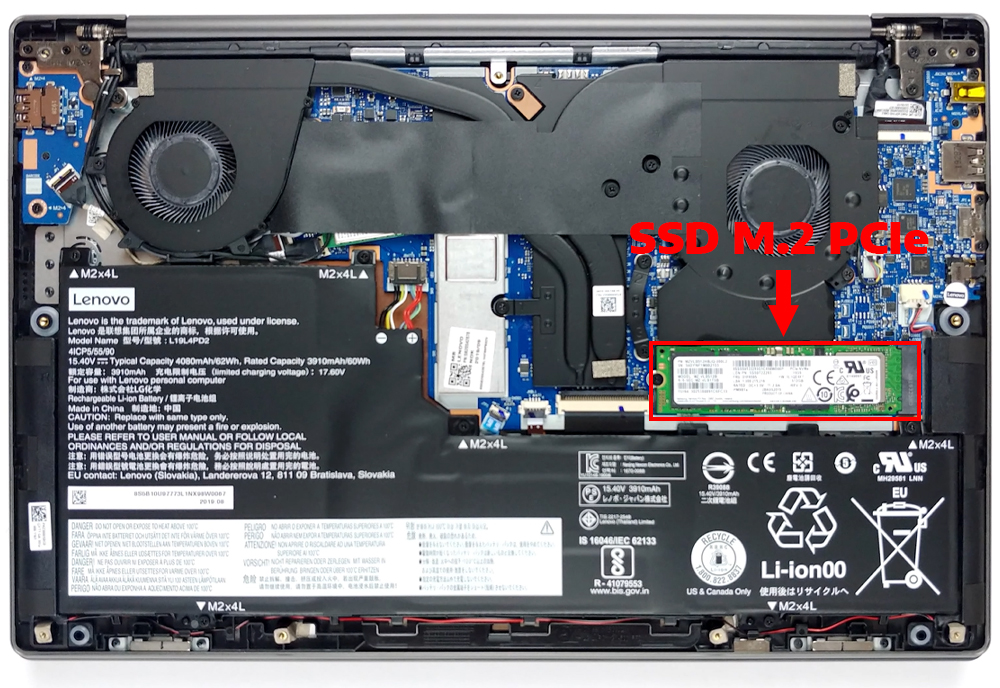N&acirc;ng cấp Ram, SSD Laptop Lenovo Yoga S740