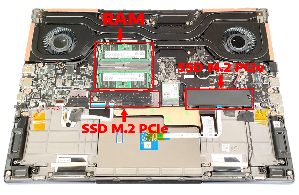 N&acirc;ng cấp Ram, SSD Laptop MSI Stealth 16 AI Studio A1V