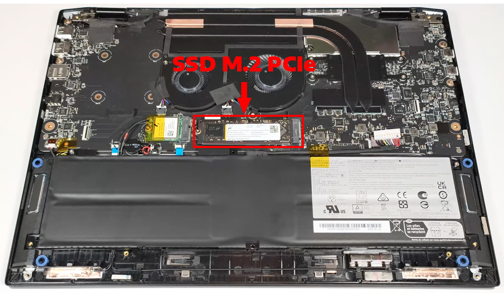 Nâng cấp Ram, SSD Laptop MSI Summit A16 AI A3HMx
