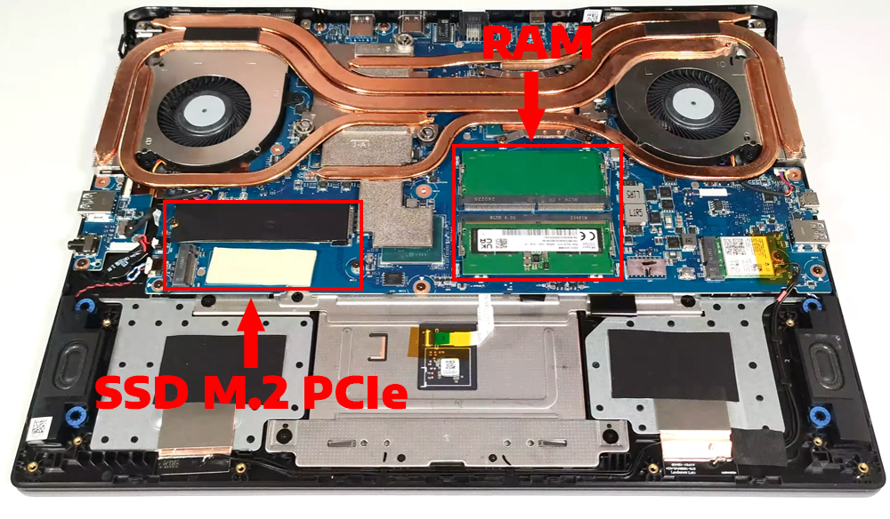 Nâng cấp Ram, SSD Laptop MSI Sword 16 HX B14V