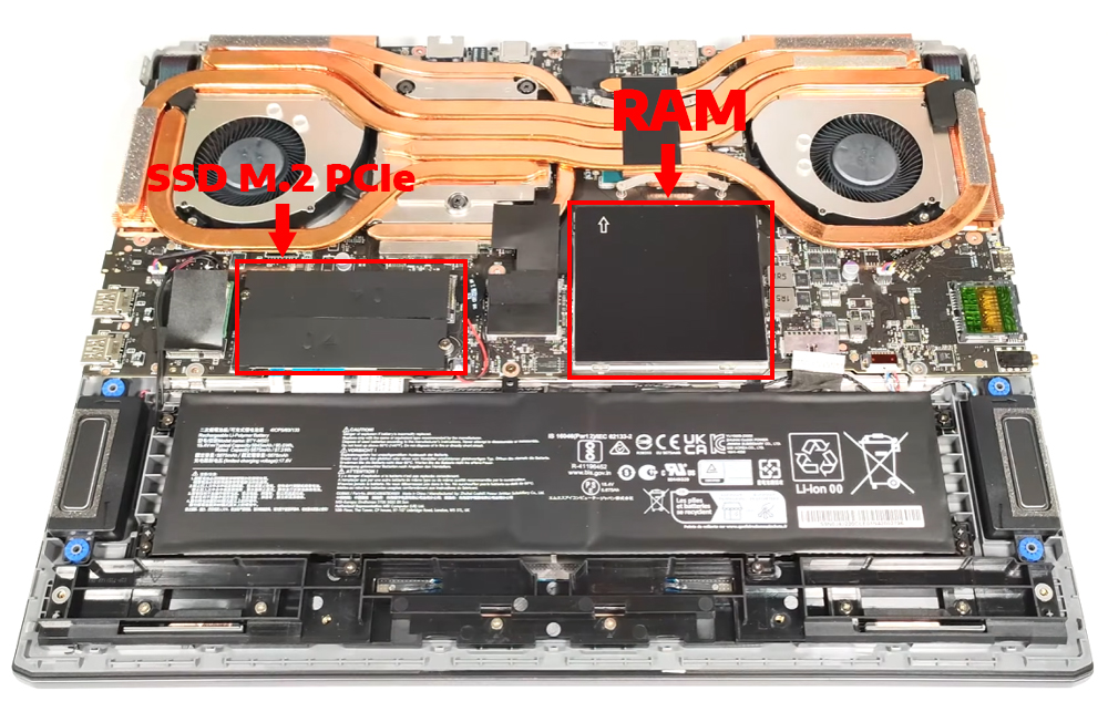 Nâng cấp Ram, SSD Laptop MSI Vector 17 HX A13V