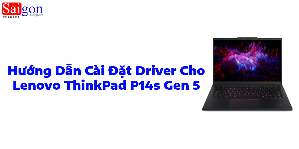 Hướng dẫn thay pin Lenovo ThinkPad P14s Gen 5