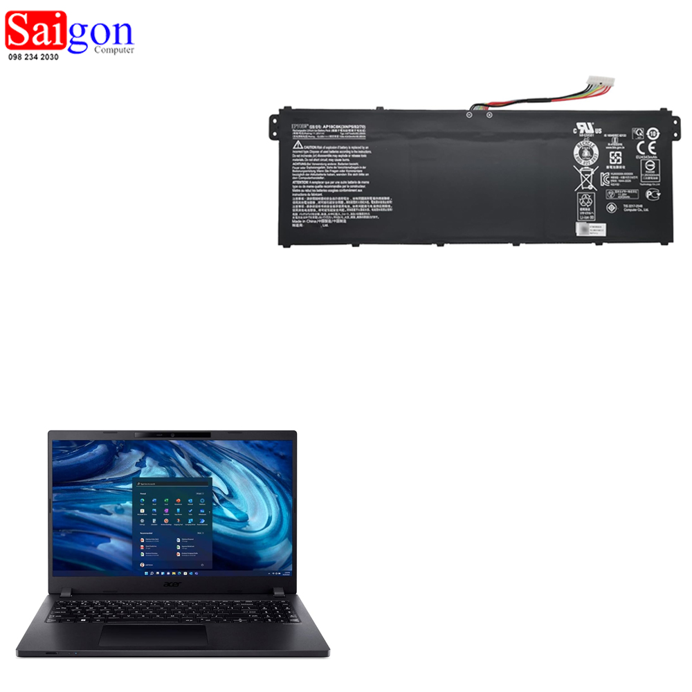 Pin Laptop Lenovo Acer TravelMate P2 TMP215-54