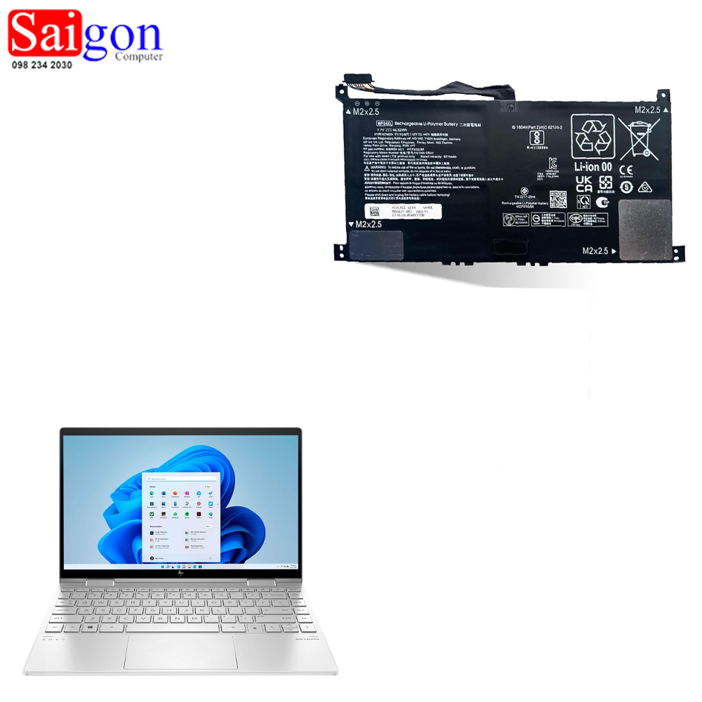 Pin Laptop HP Envy x360 13 13-bf0000