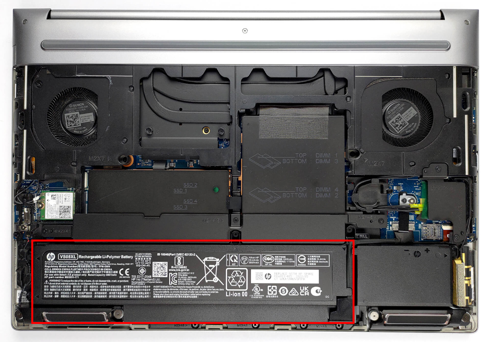 Pin Laptop HP ZBook Fury 16 G9