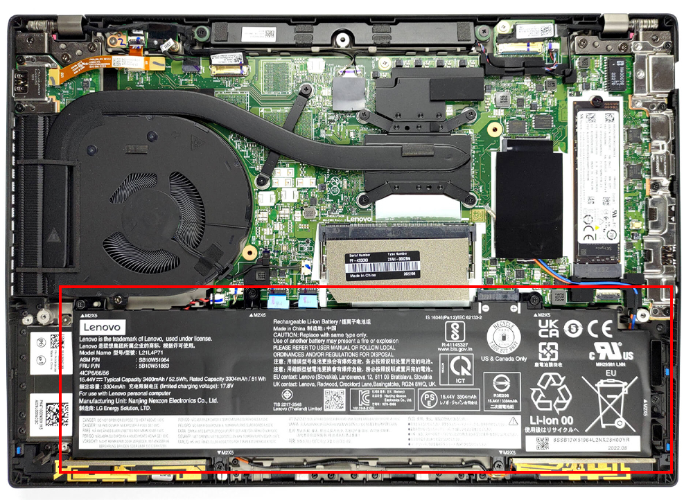 Pin Laptop Lenovo ThinkPad T14 Gen 3