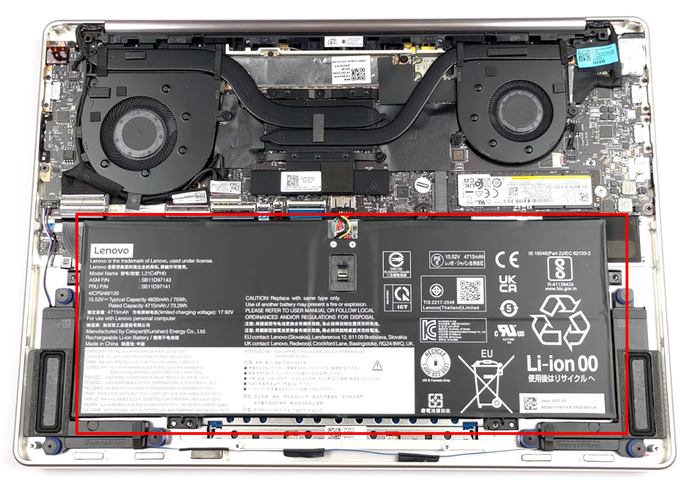 Pin Laptop Lenovo Yoga 9i 14inch 2022