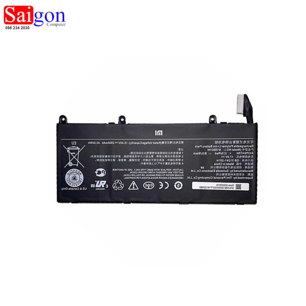 Pin Laptop Xiaomi Mi Notebook TM1709