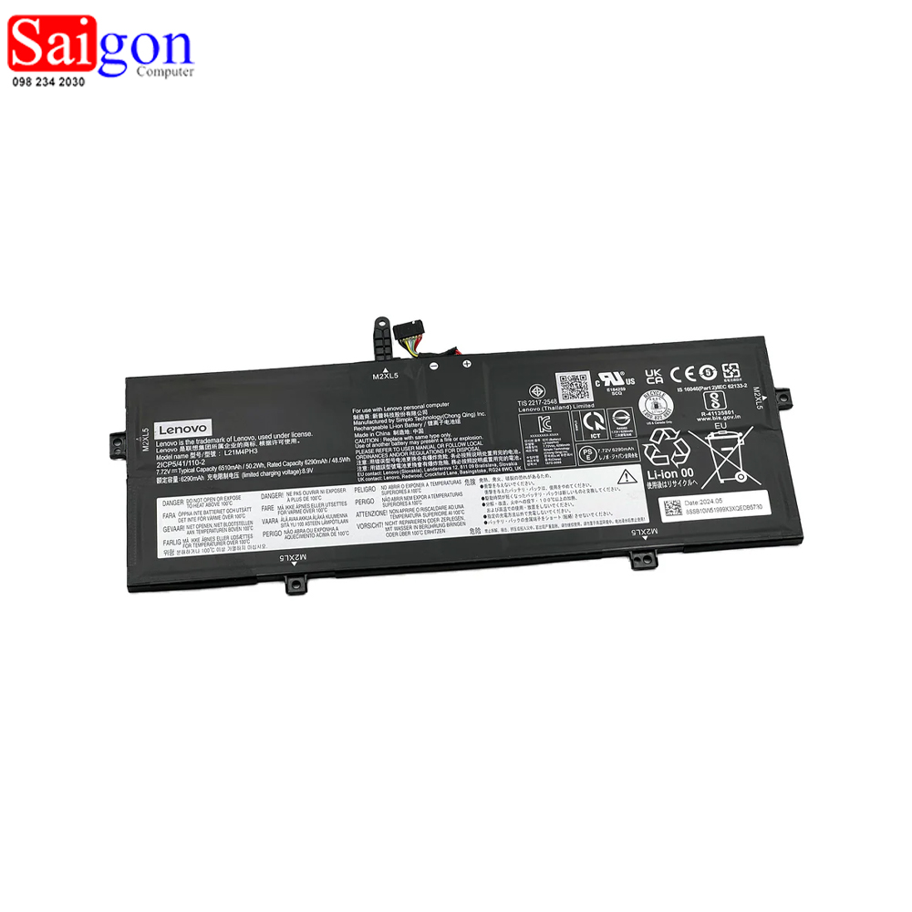 Pin Laptop Lenovo YOGA Slim 7 Carbon 13inch 2022