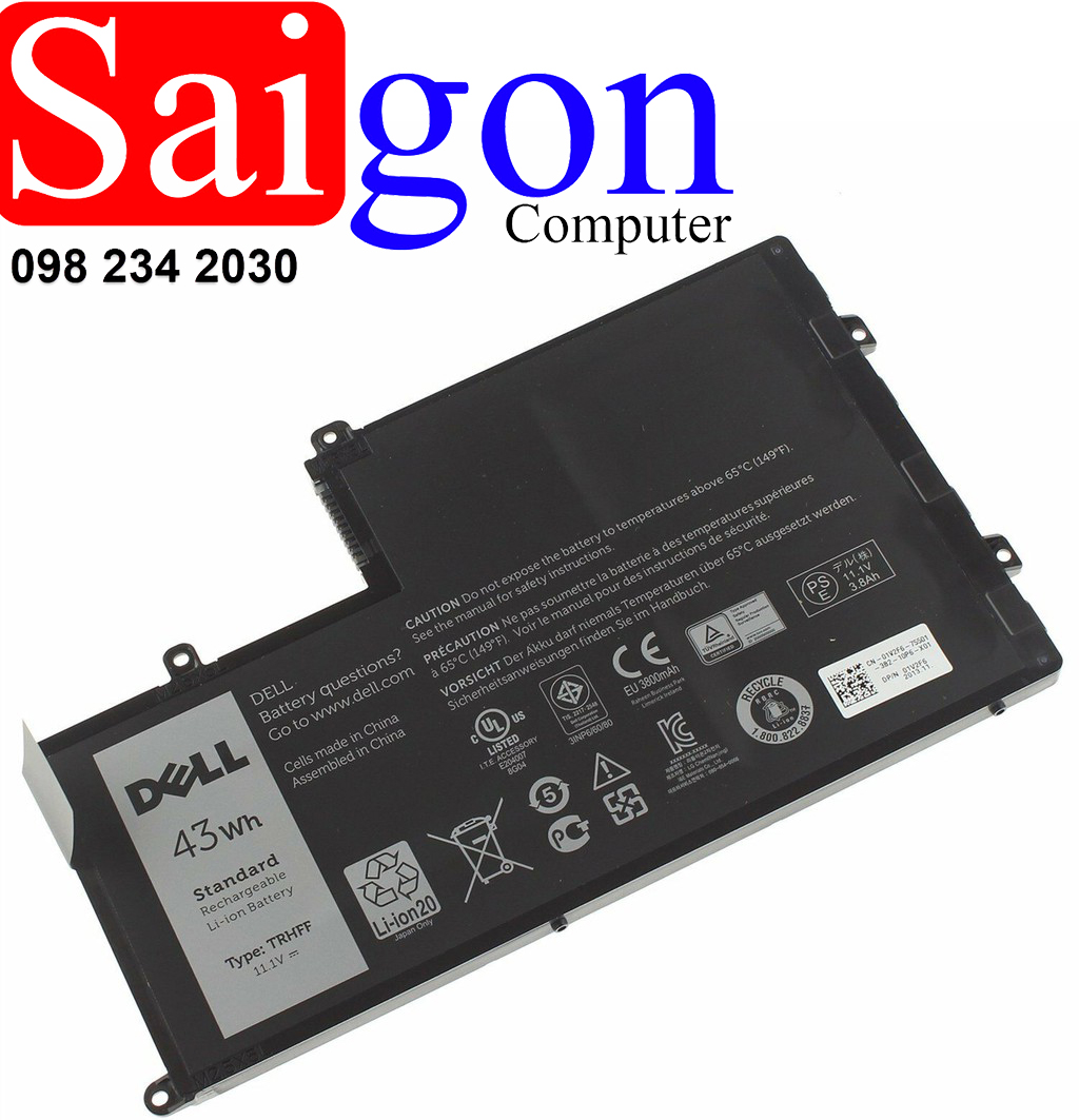 Pin Dell 5547/5447/TRHFF zin 43wh 