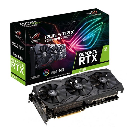Card màn hình ASUS GeForce RTX 2060 6GB GDDR6 ROG Strix OC