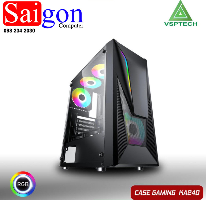 Case VISION KA240 CHÍNH HÃNG Saigon Computer