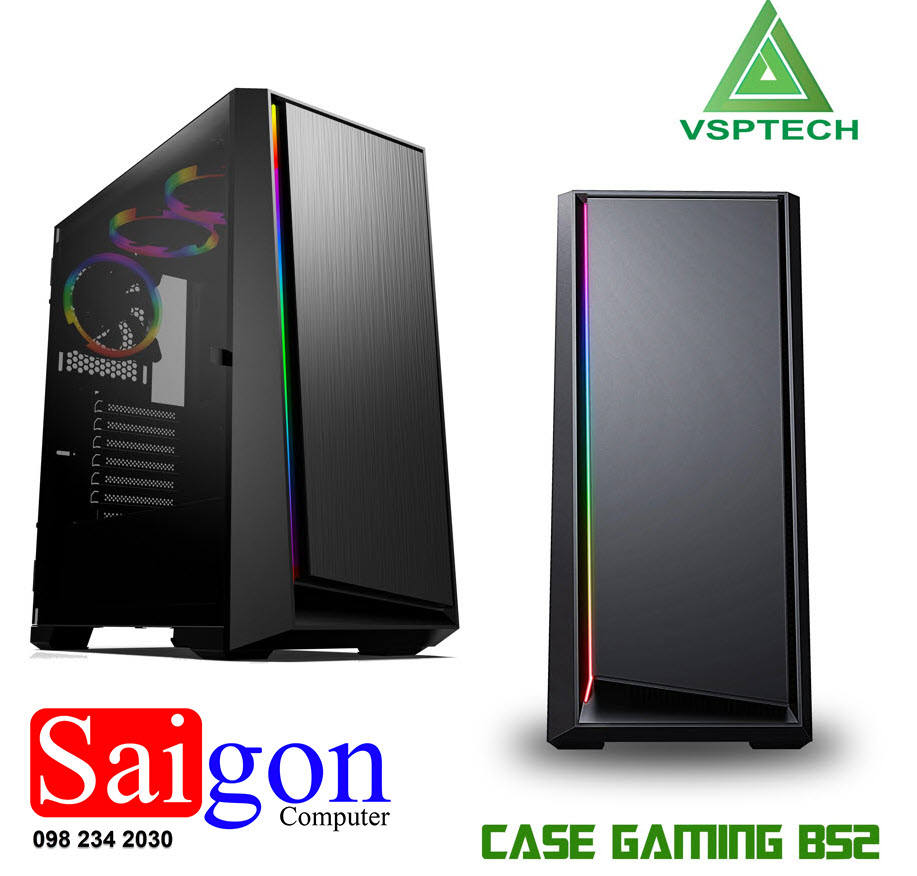 Case Vision B52 Server LED RGB 