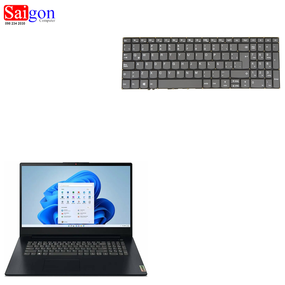 Bàn Phím Laptop Lenovo IdeaPad 3 17inch 2022