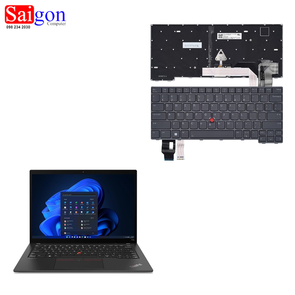 Bàn Phím Laptop Lenovo Thinkpad T14 Gen 3