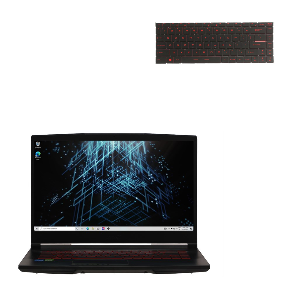 Bàn Phím Laptop MSI GF63 Thin 11UC