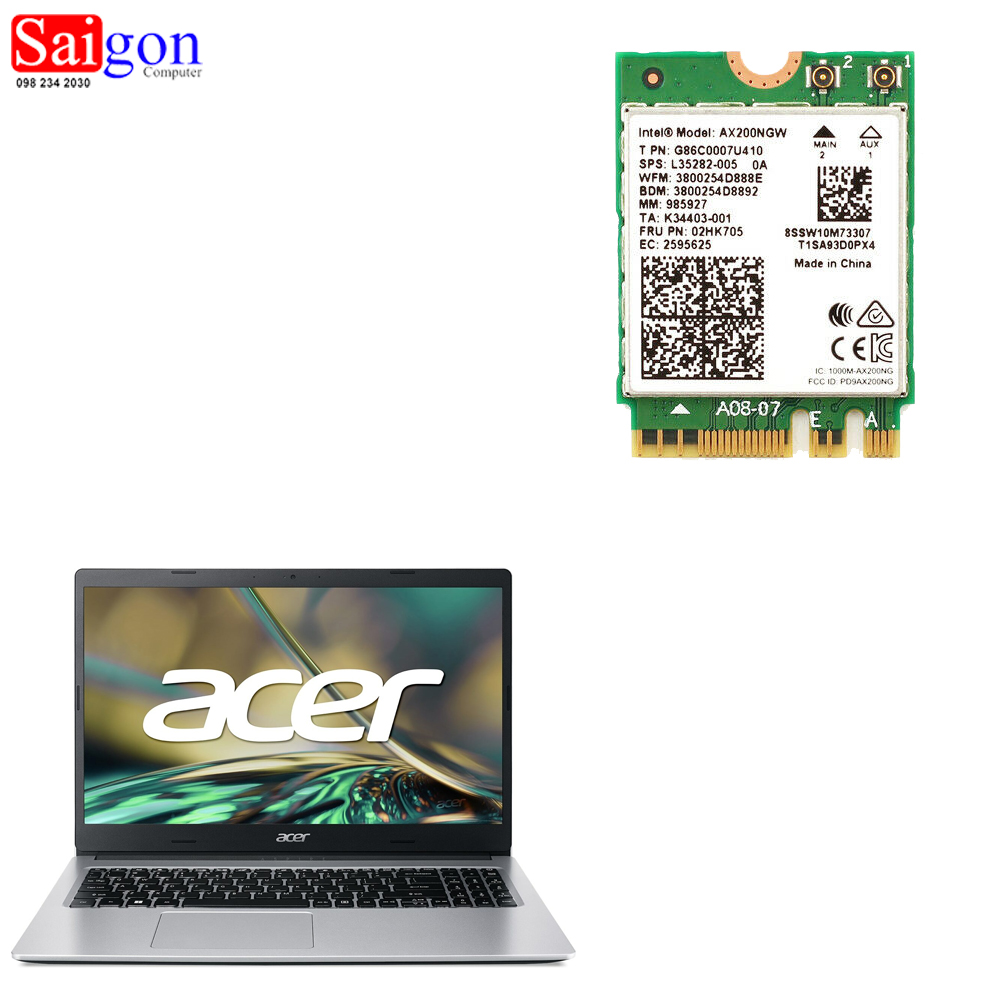 Card Wifi Laptop Acer Aspire 3 A315-43