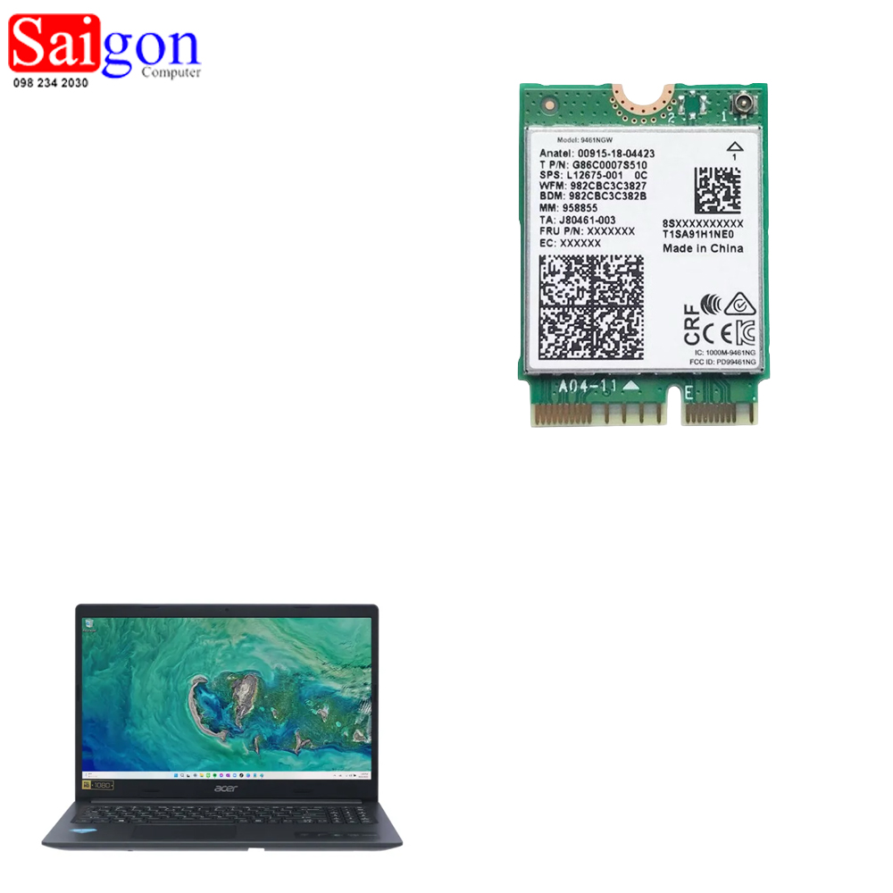 Card Wifi Laptop Acer Aspire 3 A315 57 379K