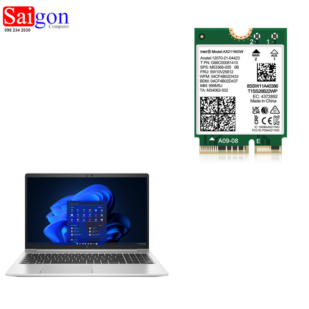 Card Wifi Laptop HP EliteBook 650 G9