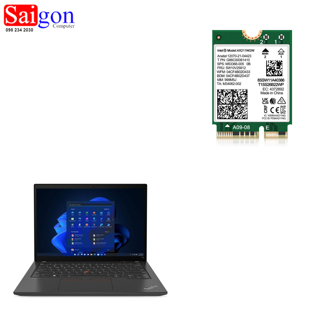 Card Wifi Laptop Lenovo ThinkPad T14 Gen 3